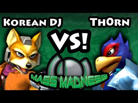 Mass Madness CE - th0rn (Falco) Vs. KoreanDJ (Fox, Marth) - Bracket