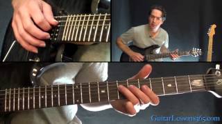 Video thumbnail of "Ace of Spades Guitar Lesson - Motorhead"