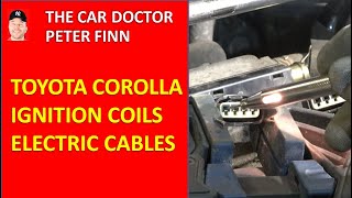 How to test TOYOTA COROLLA IGNITION COILS electric cables
