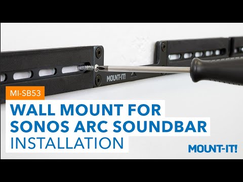 Wall Mount for Sonos Arc Soundbar | MI-SB53 (Install)