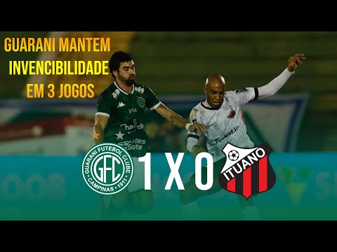 GUARANI 1 X 0 ITUANO MELHORES MOMENTOS 28/04/2023 BRASILEIRÃO SERIE B