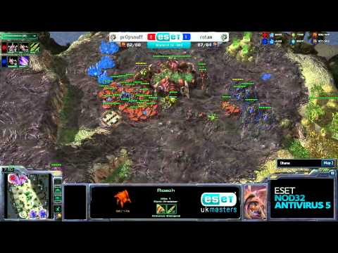 ESET UK Masters Online Qualifier #1 - [Z] Zazu vs [Z] snuff - Map 2