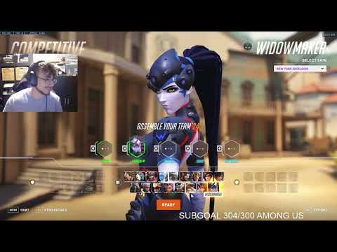 HYDRON WIDOW 64% WEAPON ACCURACY CARRY! & HANZO POV W/ SUPER ROADHOG