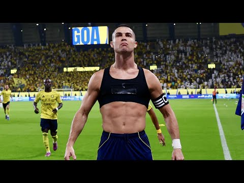 Cristiano Ronaldo Super Goal Highlight Al Nassr Vs Al Fateh 5 : 1 Win