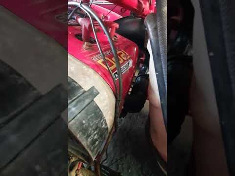 fl400r rotax 503 engine intalling the exhaust  system....