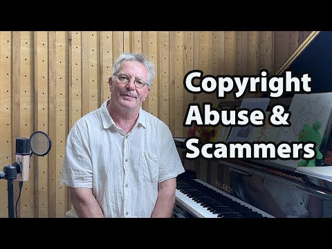 Featured image from YouTube Copyright Abuse and Scammers