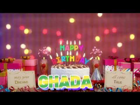GHADA Happy Birthday Song with Names 🌟 Happy Birthday to You