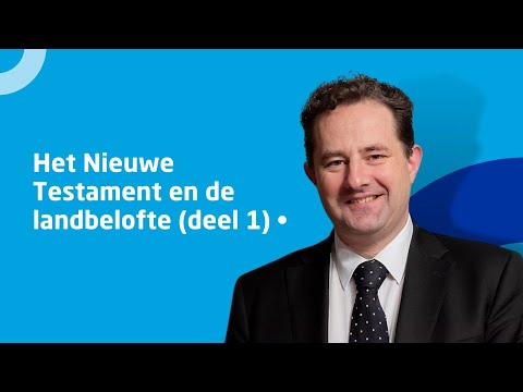 ds. C.P. de Boer • Het Nieuwe Testament en de landbelofte (deel 1)
