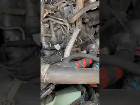 Duramax 6.6L LML fuel system replacement, failed injection pump - partially disassembled