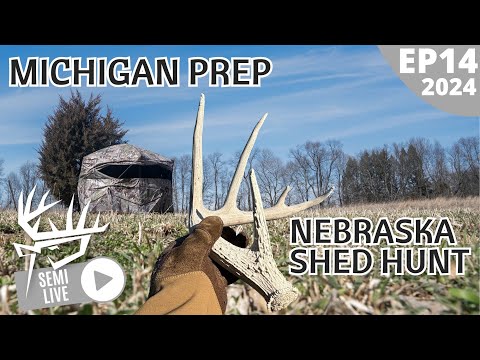 Nebraska Shed Hunt | Michigan Whitetail Prep