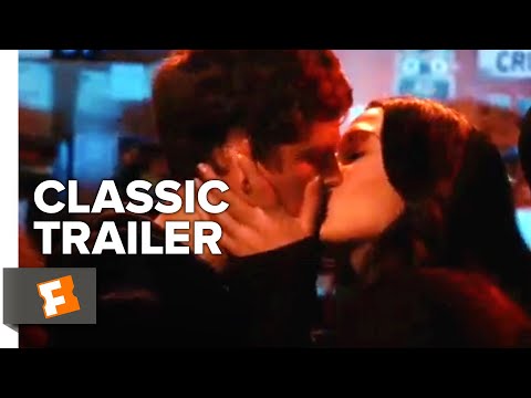 Trailer card: title pops over a collage of gig posters and subway tiles while a jangly riff rings