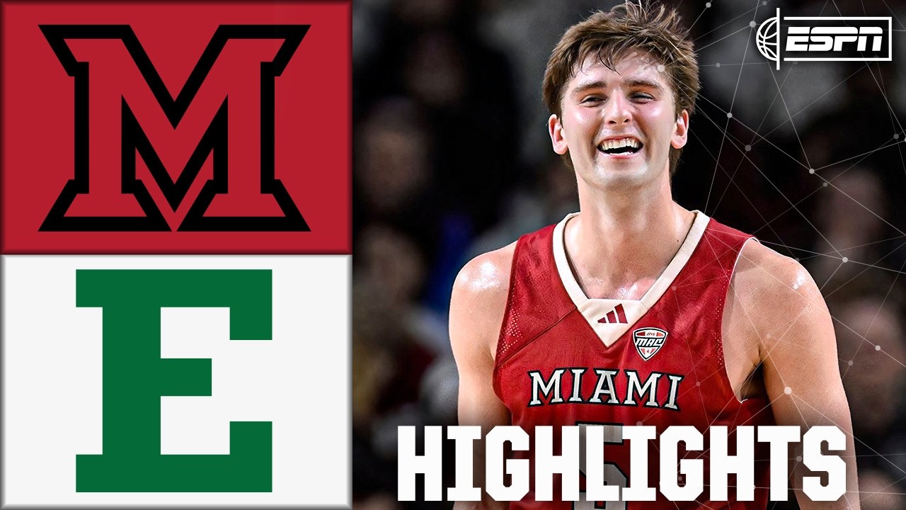 Miami (OH) RedHawks vs. Eastern Michigan Eagles | Full Game Highlights | ESPN College Basketball