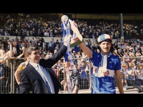 LATICS CLASSICS - BRENTFORD 1 WIGAN ATHLETIC 3 - FREIGHT ROVER TROPHY FINAL - 1985