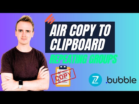 How to add Copy to Clipboard within a repeating group thumbnail