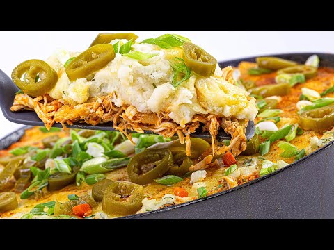 How To Make Cast-Iron Skillet Buffalo Chicken...