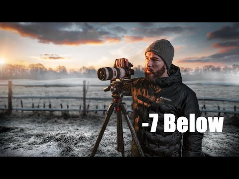 WINTER SUNRISE PHOTOGRAPHY at 7 Below Freezing SONY A73