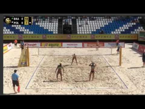 Juliana/Lima BRA [6]-Kolosinska/Brzostek POL [11]-Moscow Grand Slam-Pool F