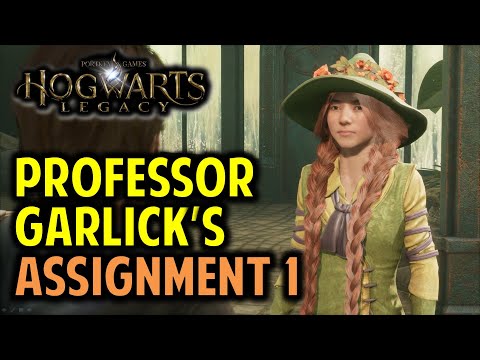 How to Learn Wingardium Leviosa Spell: Professor Garlick's Assignment 1 | Hogwarts Legacy