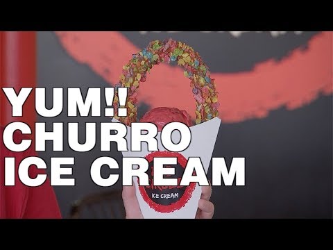 Hereâs the Place to get Churro Ice Cream