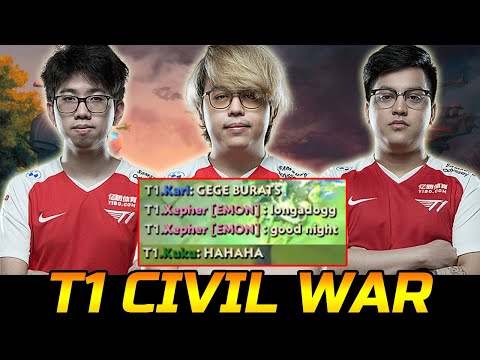 T1 CIVIL WAR IN SEA PUBS - KARL VS KUKU XEPHER DOTA 2