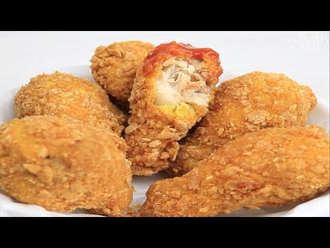 COMO FAZER FRANGO DO KFC EM CASA!!