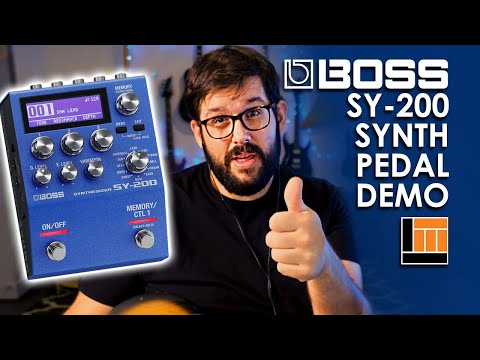 BOSS SY-200 Synthesizer Pedal [Product Demonstration]