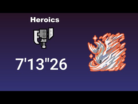 MHWIB - AT Velkhana Speedrun 7'13 [Heroics] Switch Axe