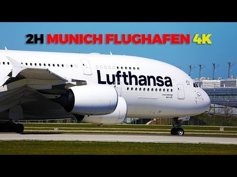 2 HOURS - MUC SPECIAL Plane Spotting at Munich Airport 2019 - 4K