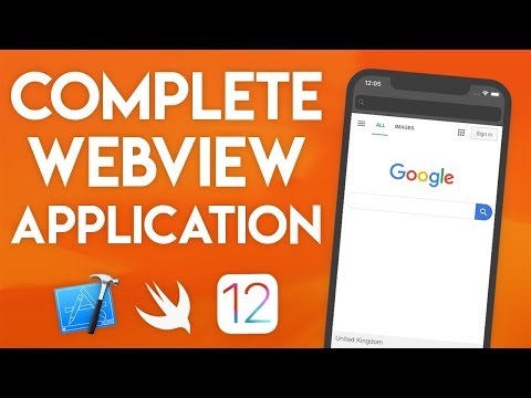 Swift 4.2 Xcode Tutorial - Web View Application Part 1 - iOS 12 Geeky Lemon Development