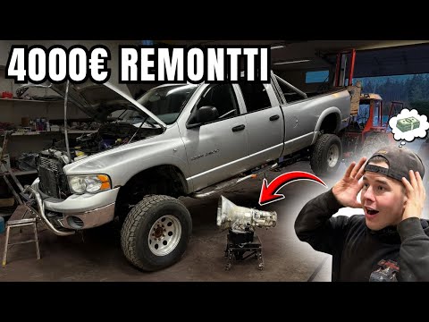 600HP DODGE RAMIN VAIHDELAATIKKO ON VIHDOIN VALMIS MUTTA…😰