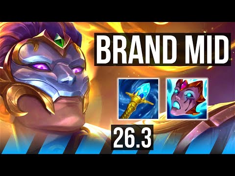 BRAND vs SYLAS (MID) | Electrocute | KR Master | 26.3