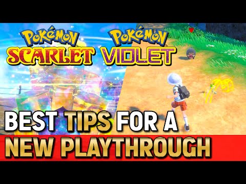 Early Game Tips For Starting To Play Pokemon Scarlet and Violet