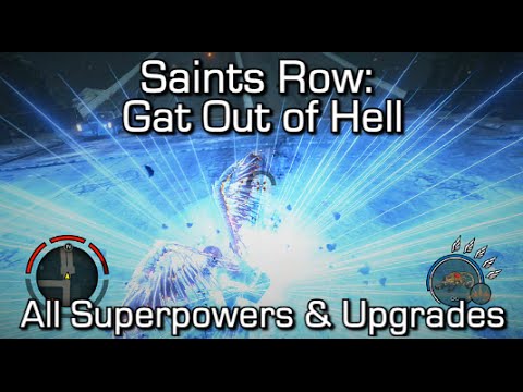 Saints Row: Gat Out of Hell - All Superpowers &...
