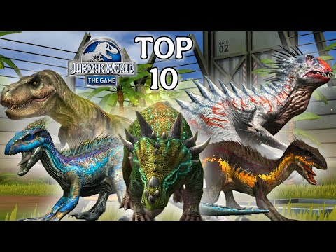 Ultimate Dinosaur Tier List – Top 10 in Jurassic World: The Game.