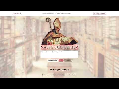 Master Catechism Launch