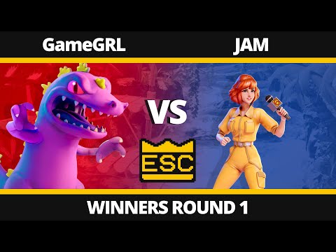 ESC 17 Winners Round 1 - GameGRL (Reptar) Vs. JAM (April O'Neil) - Nickelodeon All-Star Brawl