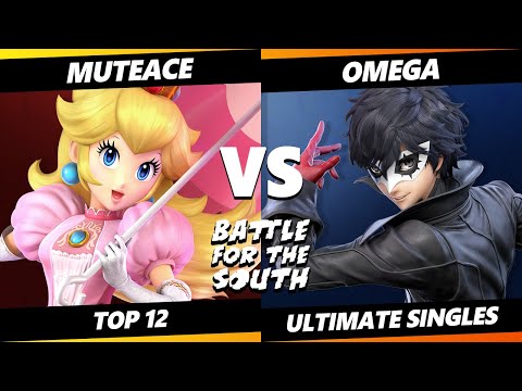 Battle for the South - MuteAce (Peach) Vs. omega (Joker) Smash Ultimate - SSBU