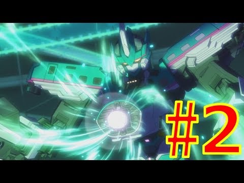 【アニメ2話】新幹線変形ロボ シンカリオン THE ANIMATION 第2話『対決！！シンカリオンVS巨大怪物体』shinkalion