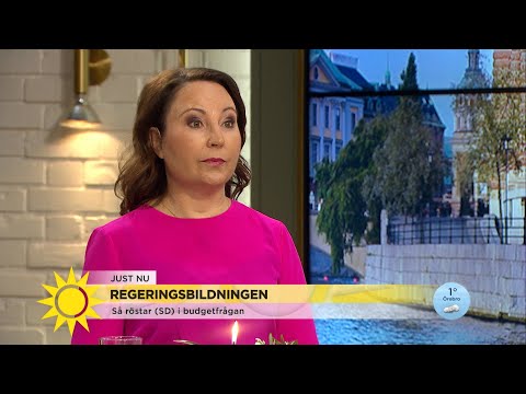 Regeringskrisen: SD:s budgetförslag - Nyhetsmorgon (TV4)