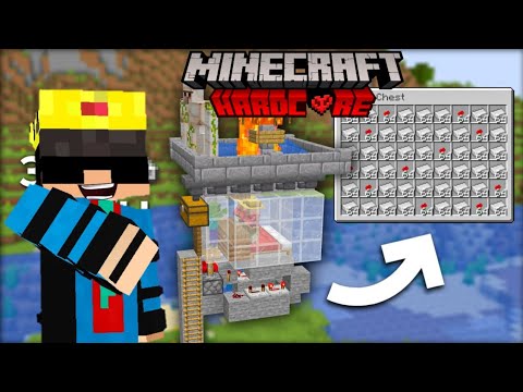 INSANE IRON FARM ON MINECRAFT HARDCORE by JSS ANSHU GAMER