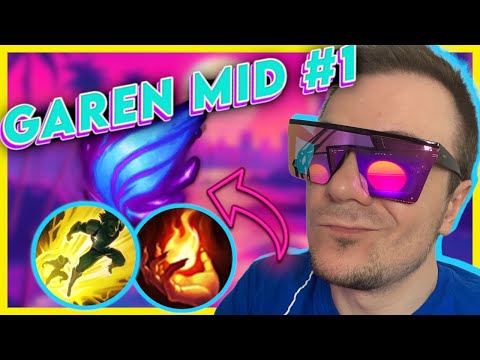 THIS is the #1 way to play Garen Midlane in Season 13! riste | League of Legends