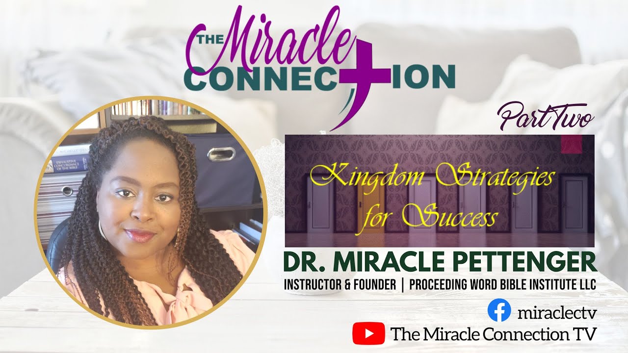 Promotional video thumbnail 4 for Purpose-Filled Life w/Miracle Pettenger