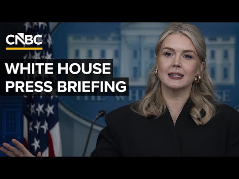 White House press secretary Karoline Leavitt holds a briefing with reporters — 1/26/2026