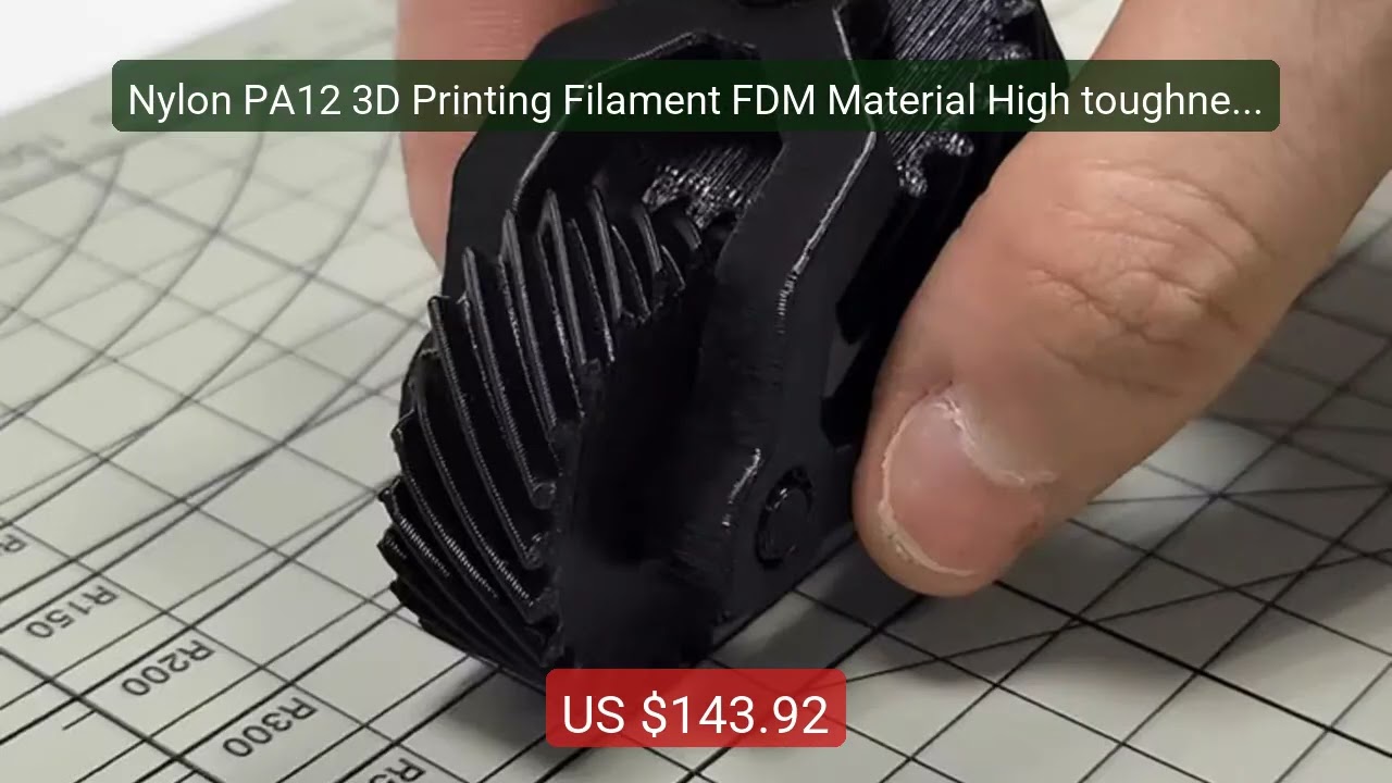 Nylon PA12 3D Printing Filament FDM Material High toughness we... — Best Buy 2026 | Great Quality!