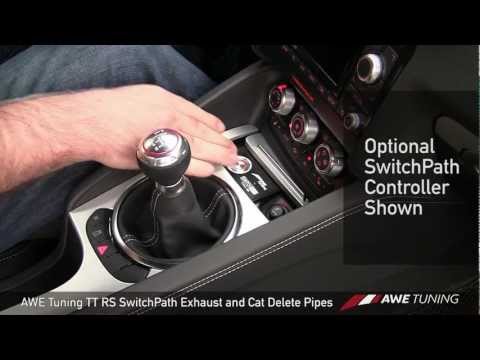 AWE Tuning Audi TT RS SwitchPath Exhaust with Cat-Delete Pipes