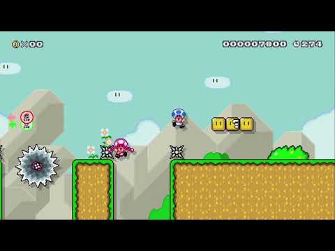 Online Versus ~ Fort Reter by retz373 - Super Mario Maker 2 - No Commentary 1bu