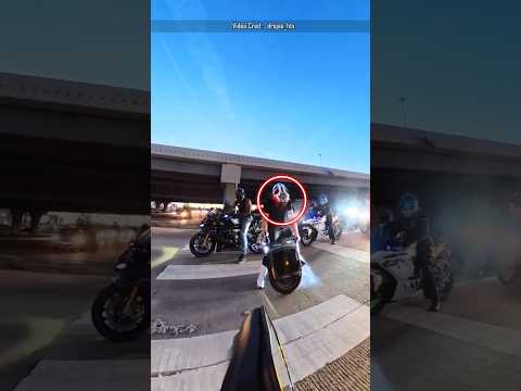 Do you do this while riding With Superbikes