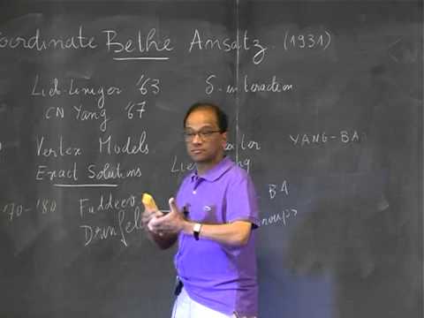 Kirone Mallick - Bethe Ansatz technique and application (2)