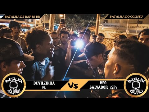 SALVADOR (SP) E NEO VS DEVILZINHA E FL - SEMI FINAL - BATALHA DO COLISEU