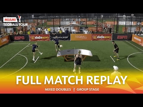 Teqball Tour - Miami | Mixed Doubles, Group Stages | C.Greco ,F.Diaz vs M.Osmundson, L.Pilic